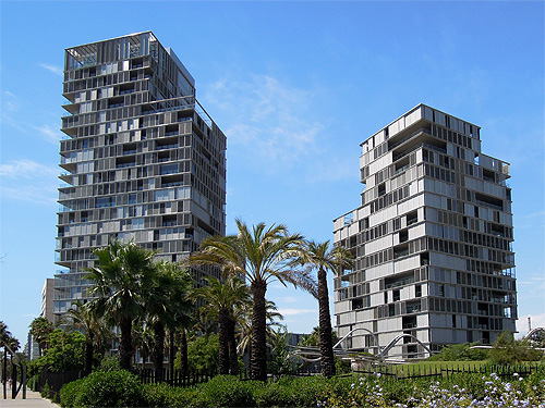 grattacieli Barceloneta