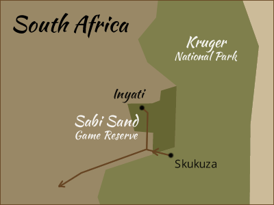 Sabi Sand Map
