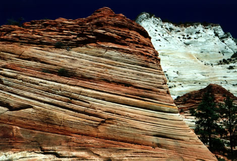 striped rock