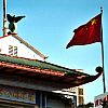 bandiera cinese a chinatown