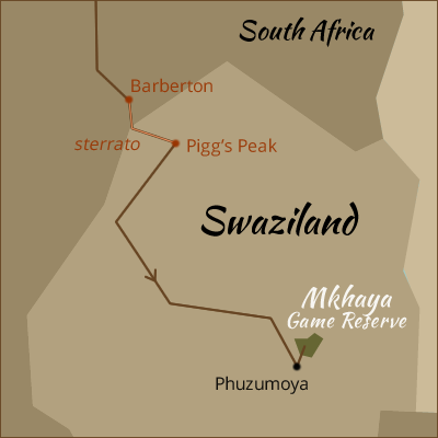 Swaziland Map