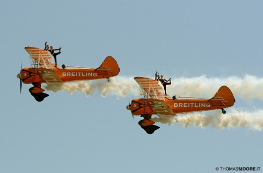 Breitling Wingwalkers - Stearman biplanes